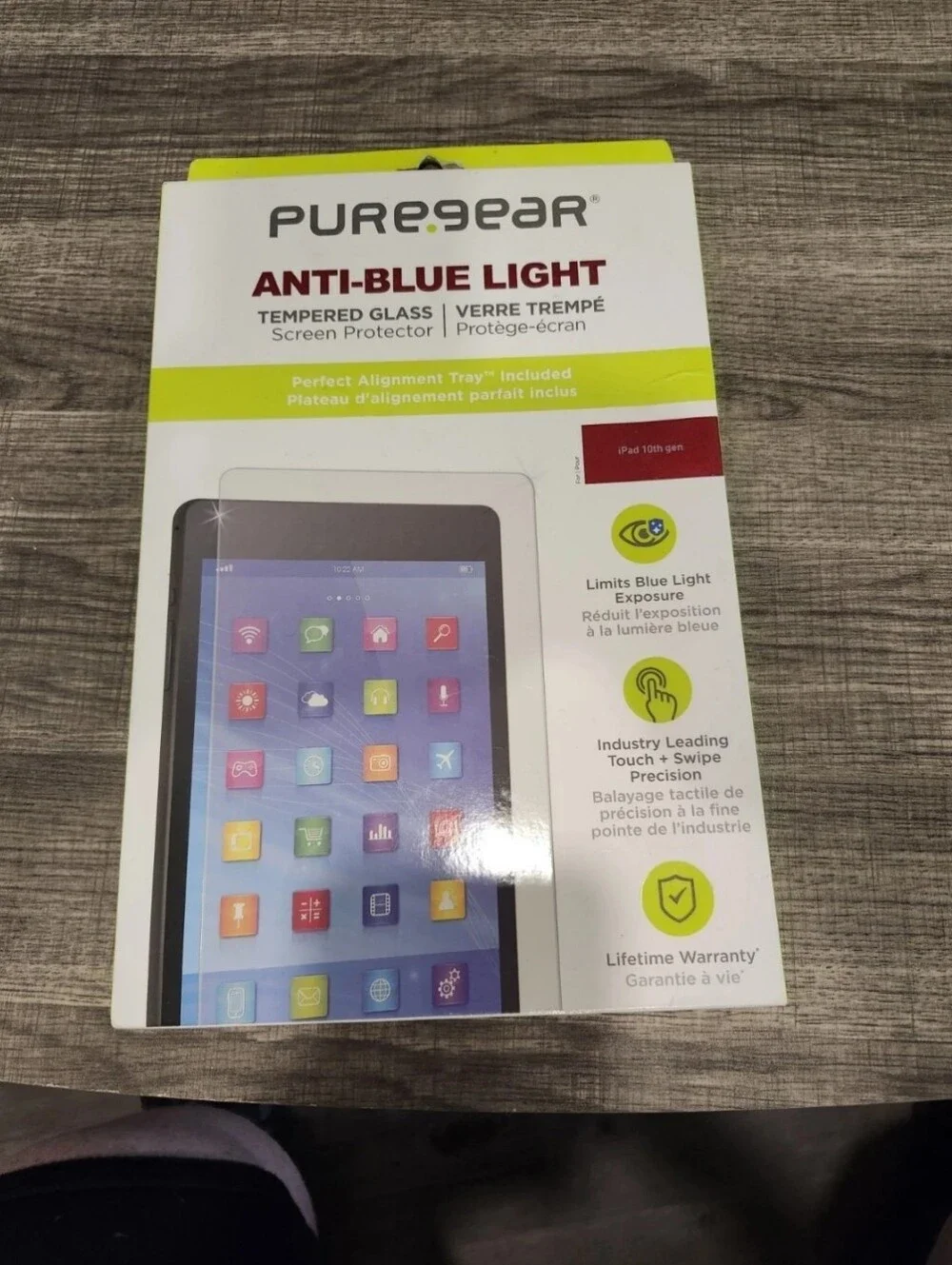 Tempered Glass Anti Blue Light Screen Protector For iPad 10.9 (10th Gen, 2022)